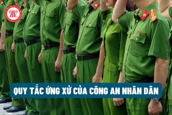 Công an cần tuân thủ những quy tắc nào khi ứng xử với người dân theo quy định của pháp luật? Có được xúc phạm người vi phạm pháp luật hay không?