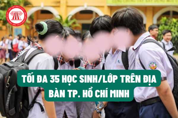 Năm 2022, tất cả các loại lớp tiểu học sẽ chỉ có tối đa 35 học sinh/lớp trên địa bàn TP. Hồ Chí Minh?