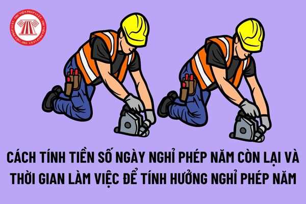 Tiền lương nghỉ phép được tính như thế nào?
