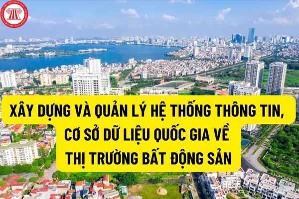 Bộ xây dựng có trách nhiệm xây dựng và quản lý hệ thống thông tin, cơ sở dữ liệu quốc gia về thị trường bất động sản, kết nối và chia sẻ với cơ sở dữ liệu về đất đai quốc gia?