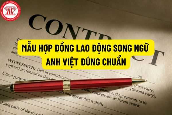 Hợp đồng lao động là gì? Mẫu hợp đồng lao động song ngữ Anh Việt đúng chuẩn, chuyên nghiệp nhất hiện nay?