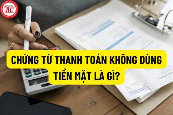 Chứng từ thanh toán, chứng từ thanh toán không dùng tiền mặt là gì? Chứng từ thanh toán không dùng tiền mặt bao gồm những loại nào?