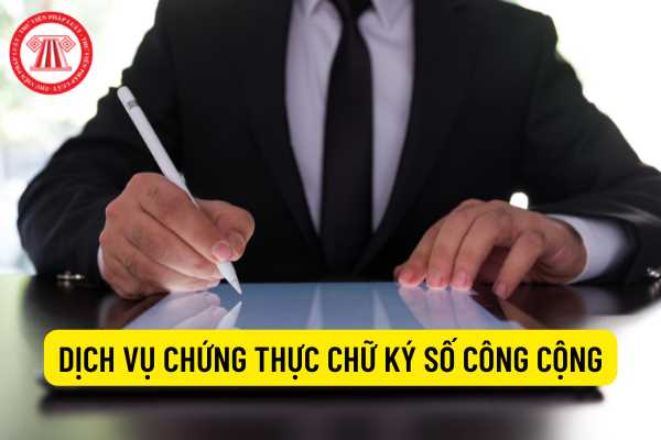 Dịch vụ chứng thực chữ ký số công cộng