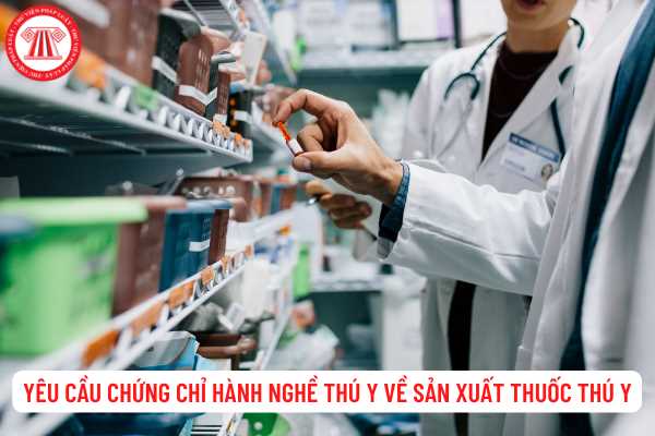 Yêu cầu chứng chỉ hành nghề thú y về sản xuất thuốc thú y