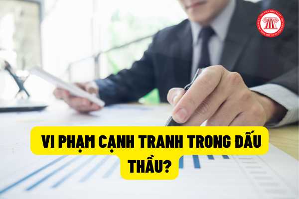 Chủ đầu tư đồng thời là đơn vị thi cȏng thực hiện thi cȏng xȃy dựng cȏng trình có vi phạm cạnh tranh trong đấu thầu khȏng?