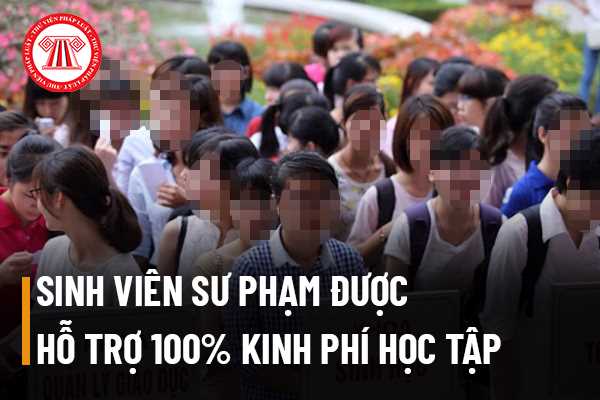 Sinh viên sư phạm có được Nhà nước hỗ trợ 100% kinh phí học tập không?