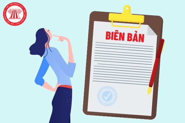 Lập biên bản xử lý vi phạm hành chính