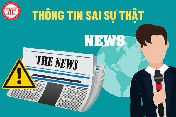  Báo chí đăng tin không đúng sự thật