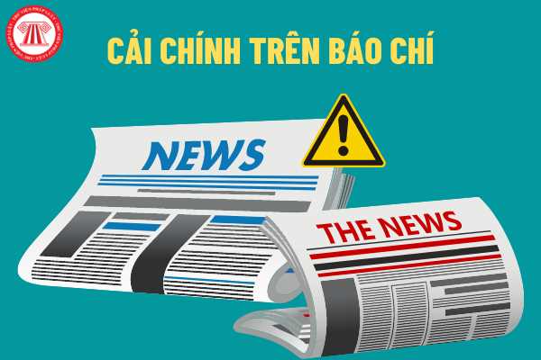 Cải chính trên báo chí ﻿