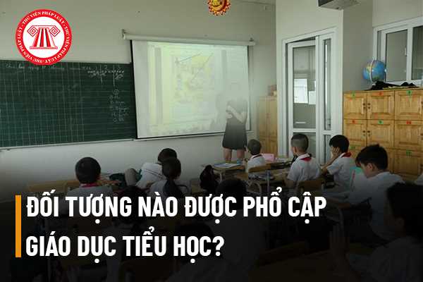 Đối tượng nào được phổ cập giáo dục tiểu học? Có mấy mức độ để xét tiêu chuẩn công nhận đạt chuẩn phổ cập giáo dục tiểu học?