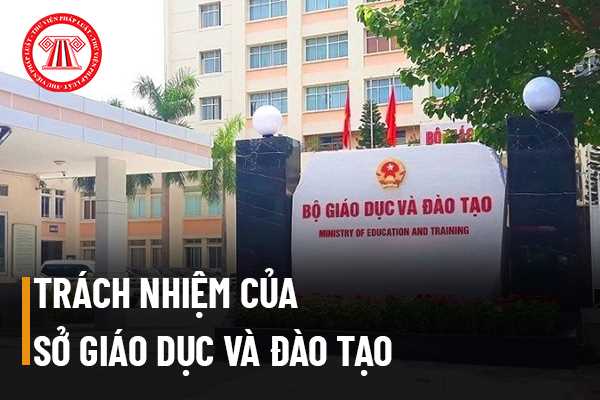 Trách nhiệm của các cơ sở đối với cơ sở dữ liệu giáo dục và đào tạo