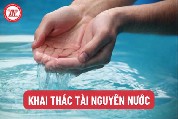 Khai thác tài nguyên nước để sử dụng có cần đăng ký không? 