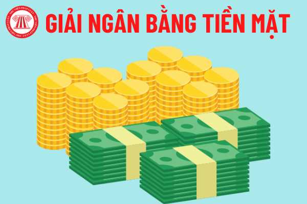 Trường hợp nào được giải ngân vốn cho vay bằng tiền mặt?