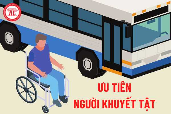 Người khuyết tật sẽ hưởng những ưu tiên gì khi tham gia giao thông trên phương tiện giao thông công cộng?