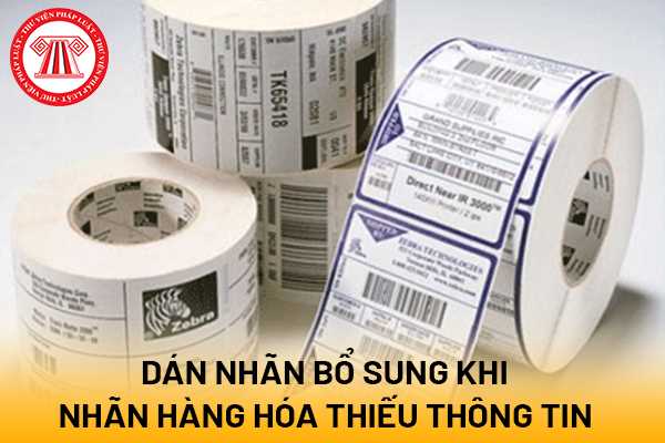 Dán nhãn bổ sung