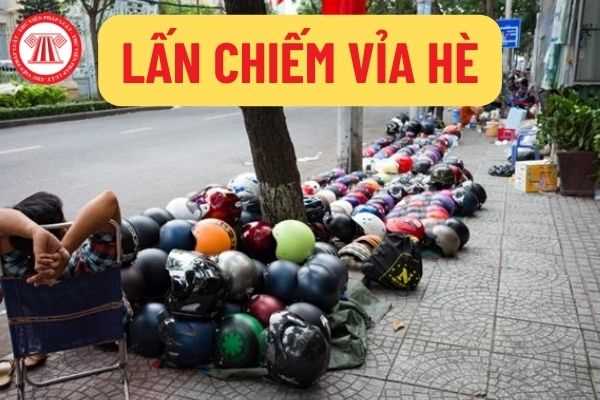 Lấn chiếm vỉa hè