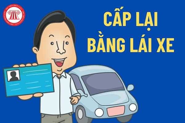 Cấp lại bằng lái xe ô tô