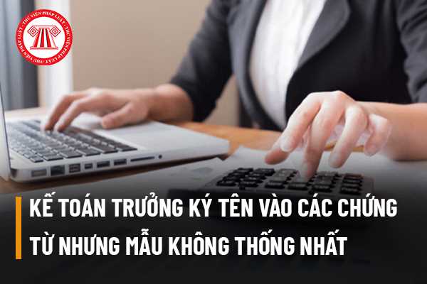 Chữ ký kế toán