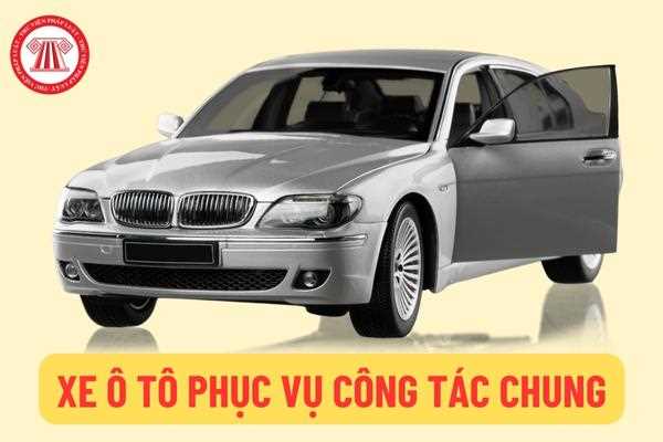 Xe ô tô phục vụ công tác chung