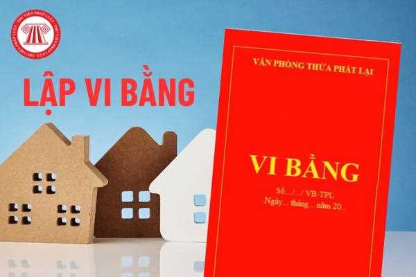 Lập vi bằng