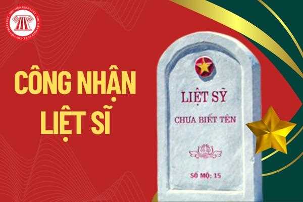 Công nhận liệt sĩ