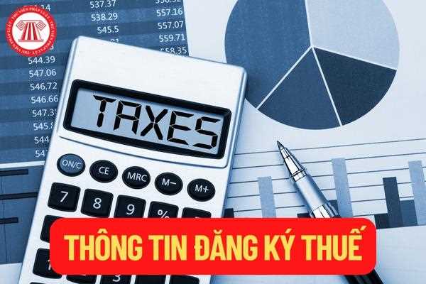 Thủ tục thay đổi thông tin đăng ký thuế khi thay đổi chứng minh nhân dân thành căn cước công dân được quy định như thế nào?