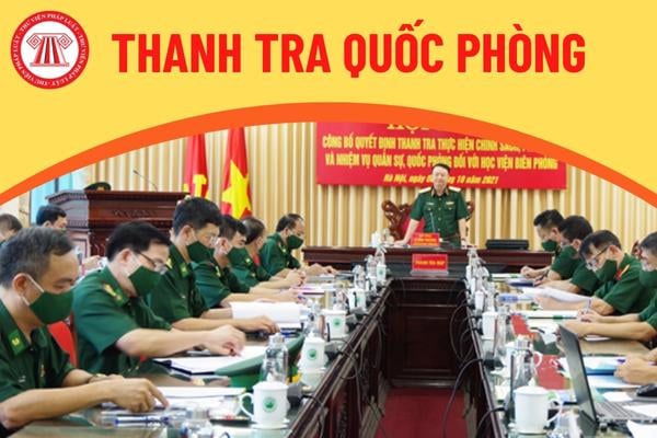 Thanh tra quốc phòng cấp tỉnh