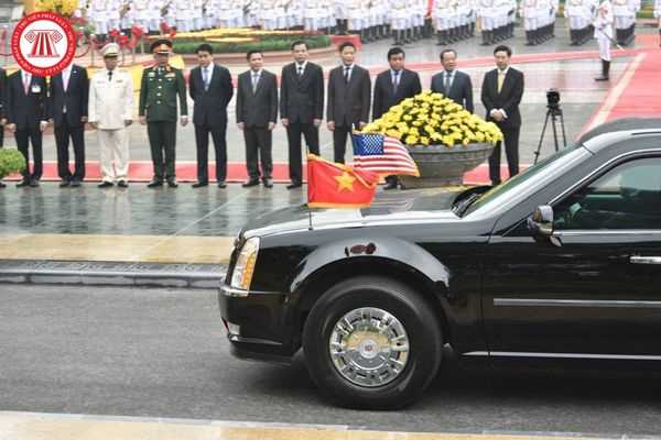 Xe của Người đứng đầu Chính phủ nước khách thăm chính thức Việt Nam sẽ có bao nhiêu xe mô-tô hộ tống?