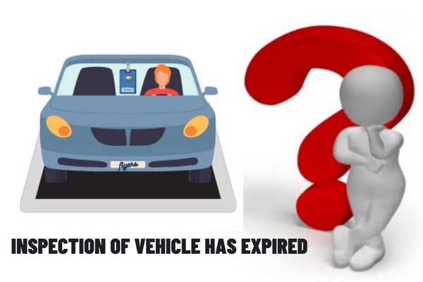 The car stopped working for a while to repair, now its inspection has expired for 20 days, the driver used it to carry goods. Will the driver be fined?