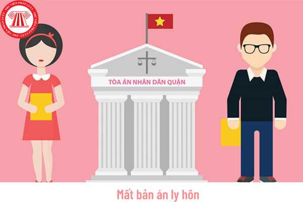 Mất bản án ly hôn (Hình từ internet)