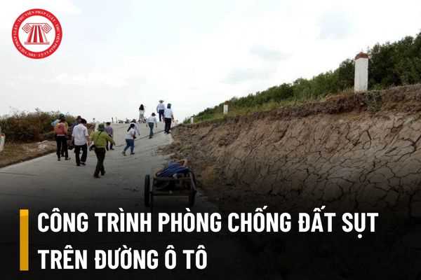 công trình phòng chống đất sụt trên đường ô tô