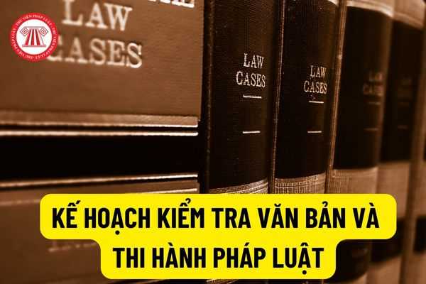 Quy định về việc triển khai thực hiện Kế hoạch kiểm tra văn bản và theo dõi thi hành pháp luật năm 2022?