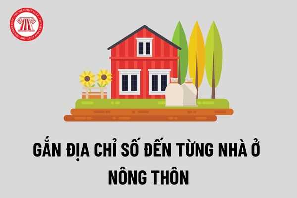 Đến năm 2025, mỗi hộ gia đình được thông báo, gắn biển địa chỉ số đến từng điểm địa chỉ trên địa bàn nông thôn gắn với bản đồ số Việt Nam?