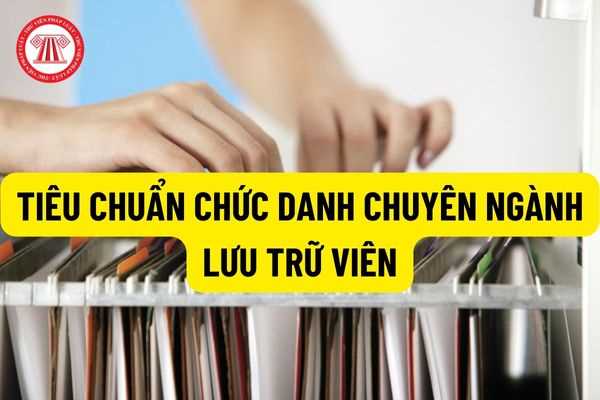 Tiêu chuẩn về chức danh Lưu trữ viên, Lưu trữ viên trung cấp và Lưu trữ viên chính theo Thông tư 07/2022/TT-BNV?