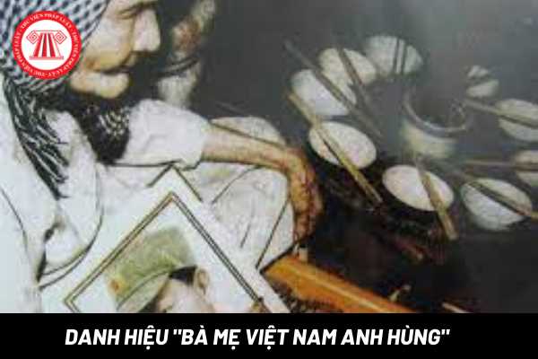 Danh hiệu "Bà mẹ Việt Nam anh hùng"