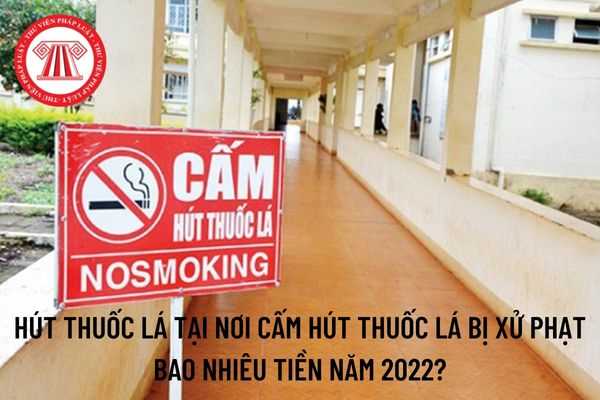 Hút thuốc lá tại nơi cấm hút thuốc lá bị xử phạt bao nhiêu tiền năm 2022? Hút thuốc lá tại những nơi nào sẽ bị phạt?
