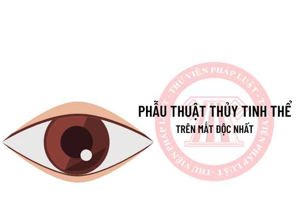 Phẫu thuật thủy tinh thể