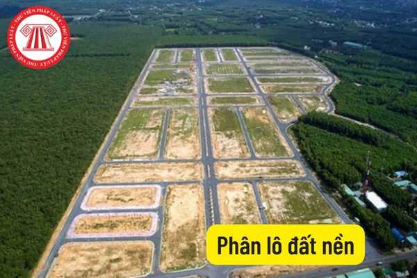 Phân lô đất nền