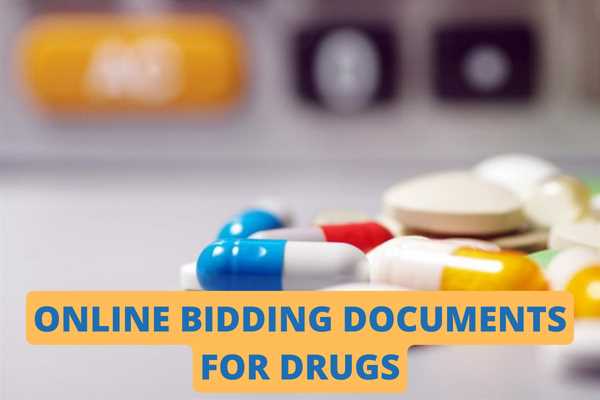 Online bidding documents for drugs will be distributed free on the National Procurement Network but not in paper copies?