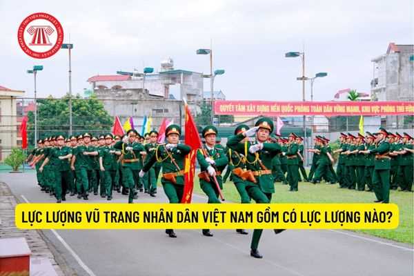 lực lượng vũ trang nhân dân việt nam gồm có lực lượng nào 06 trường