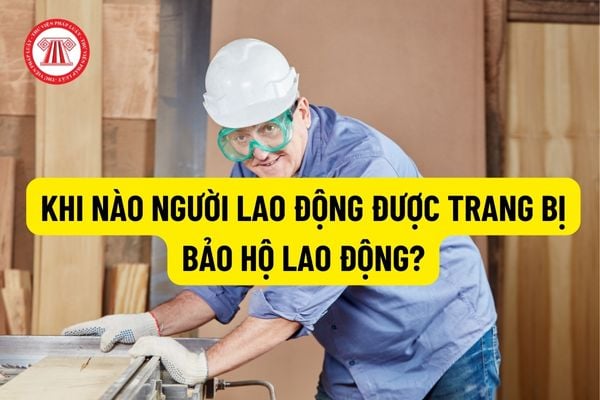 Khi nào người lao động được trang bị bảo hộ lao động? Người sử dụng lao động có được đề xuất thêm phương tiện bảo hộ lao động không?