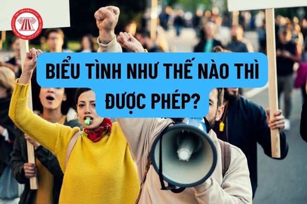 Biểu tình như thế nào thì được phép? Biểu tình trái pháp luật có thể bị ngồi tù bao nhiêu năm?