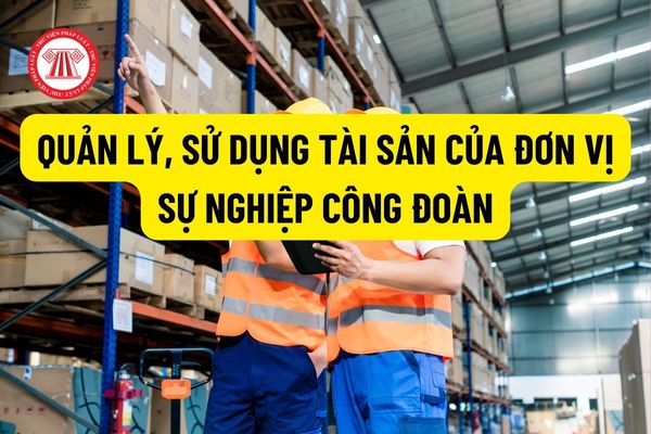 Liên đoàn lao động TP. Hồ Chí Minh hướng dẫn công tác quản lý, sử dụng tài sản của đơn vị sự nghiệp công đoàn hiện nay?