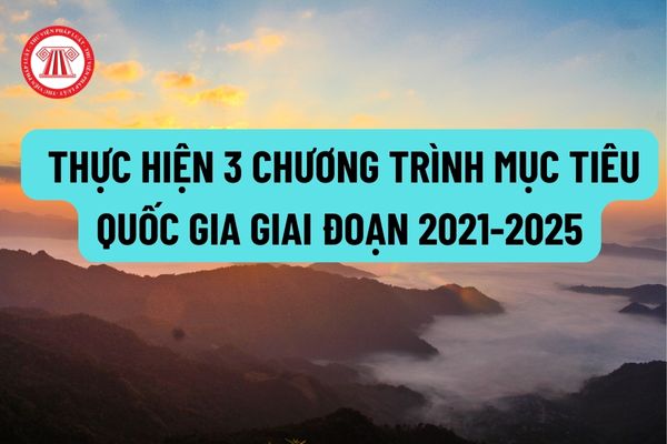Khẩn trương hoàn thành 100% tiến độ giải ngân nguồn vốn thực hiện 3 chương trình mục tiêu quốc gia giai đoạn 2021-2025?