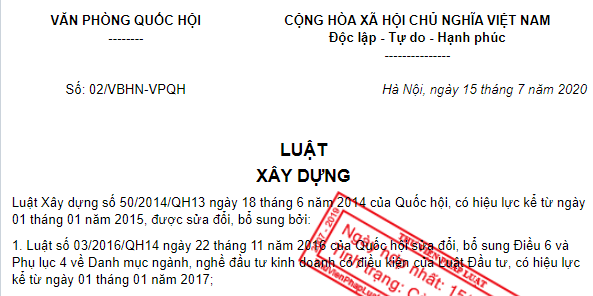 Luật Xây Dựng Văn Bản Hợp Nhất: Tìm Hiểu Chi Tiết và Mới Nhất