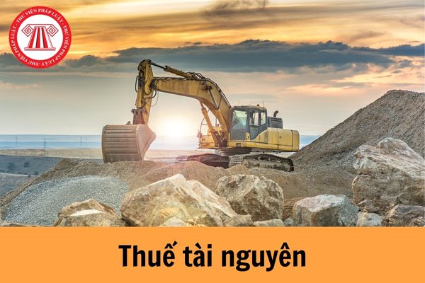 Mức thuế suất thuế tài nguyên phải chịu khi khai thác đá là bao nhiêu?