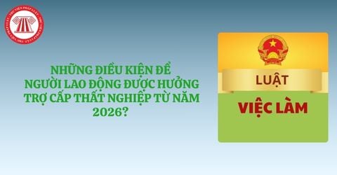 Những điều kiện để người lao động được hưởng trợ cấp thất nghiệp từ năm 2026?