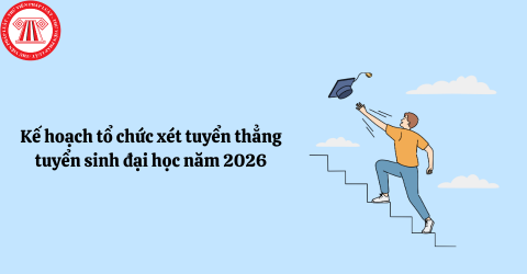 Kế hoạch tổ chức xét tuyển thẳng tuyển sinh đại học năm 2026 theo Quyết định 3037/QĐ-BGDĐT như thế nào? 