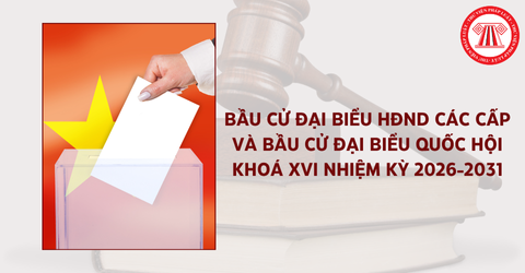 Bầu cử đại biểu Hội đồng nhân dân các cấp khóa XVI và bầu cử đại biểu Quốc hội khoá XVI nhiệm kỳ 2026-2031 diễn ra khi nào?