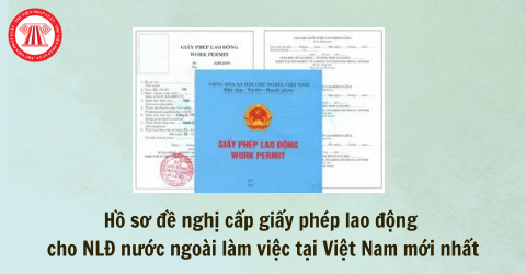 Hồ sơ đề nghị cấp giấy phép lao động cho người lao động nước ngoài làm việc tại Việt Nam mới nhất